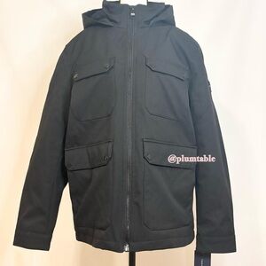Tommy Hilfiger Black Military Field Jacket
